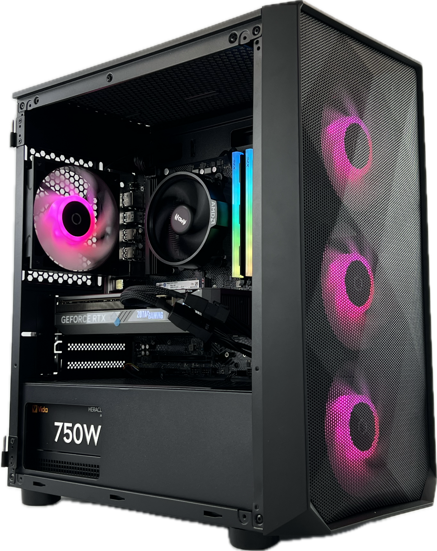 Gaming PC RTX 5070 Ryzen 5 7500f 32gb DDR5 1tb NVMe