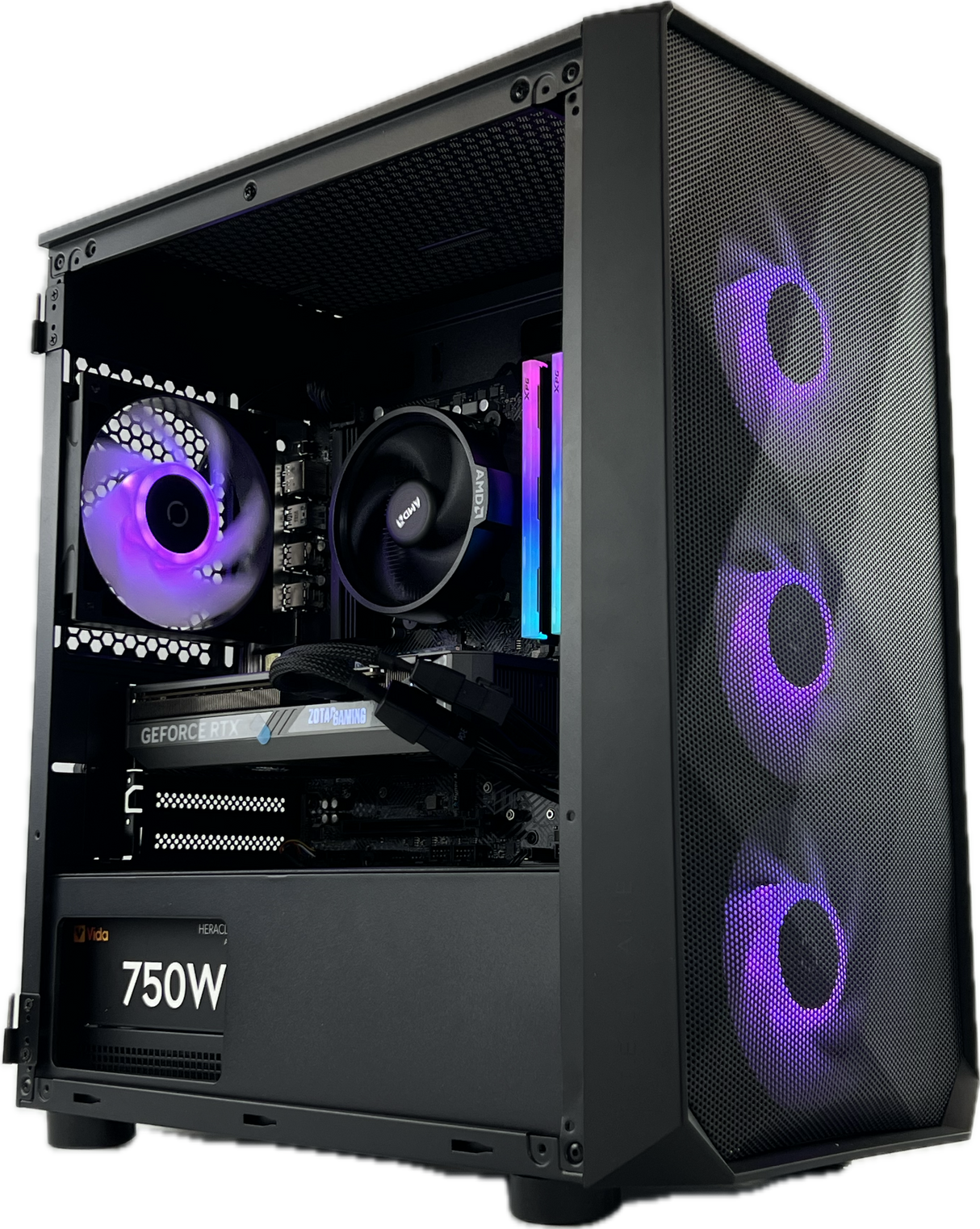 Gaming PC RTX 5070 Ryzen 5 7500f 32gb DDR5 1tb NVMe