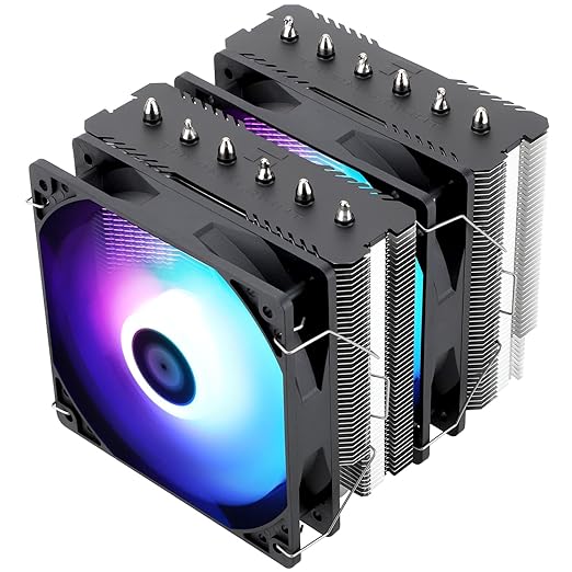 Fractal Design Lumen S24 V2 240mm ARGB Liquid CPU Cooler, ARGB Pump, 2x Aspect 12 RGB PWM Fans
