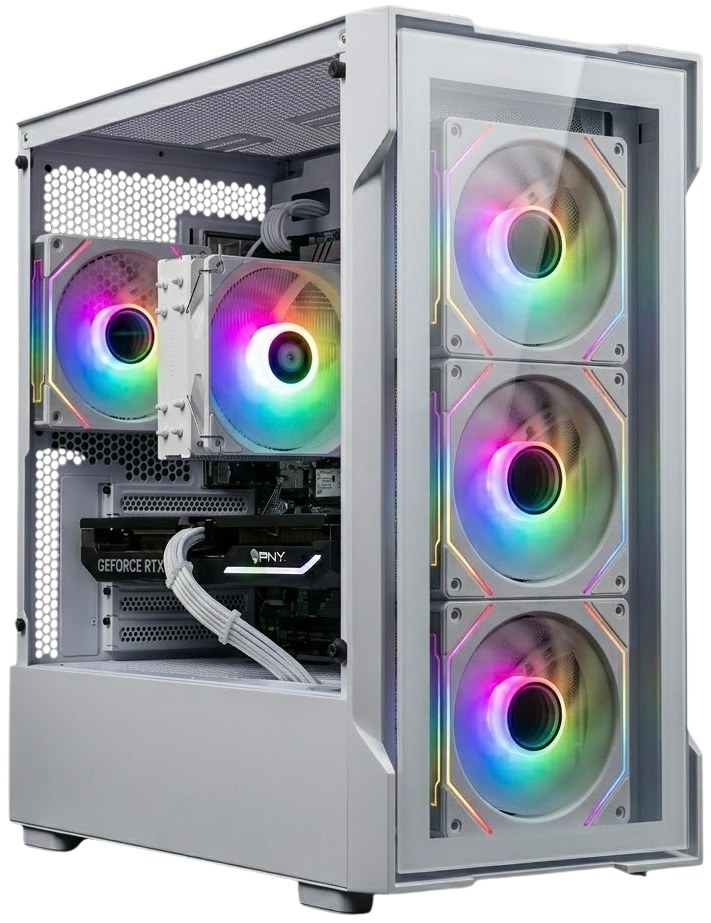 Gaming PC RTX 5060TI Ryzen 5 5500 16gb DDR4 1tb NVMe SSD