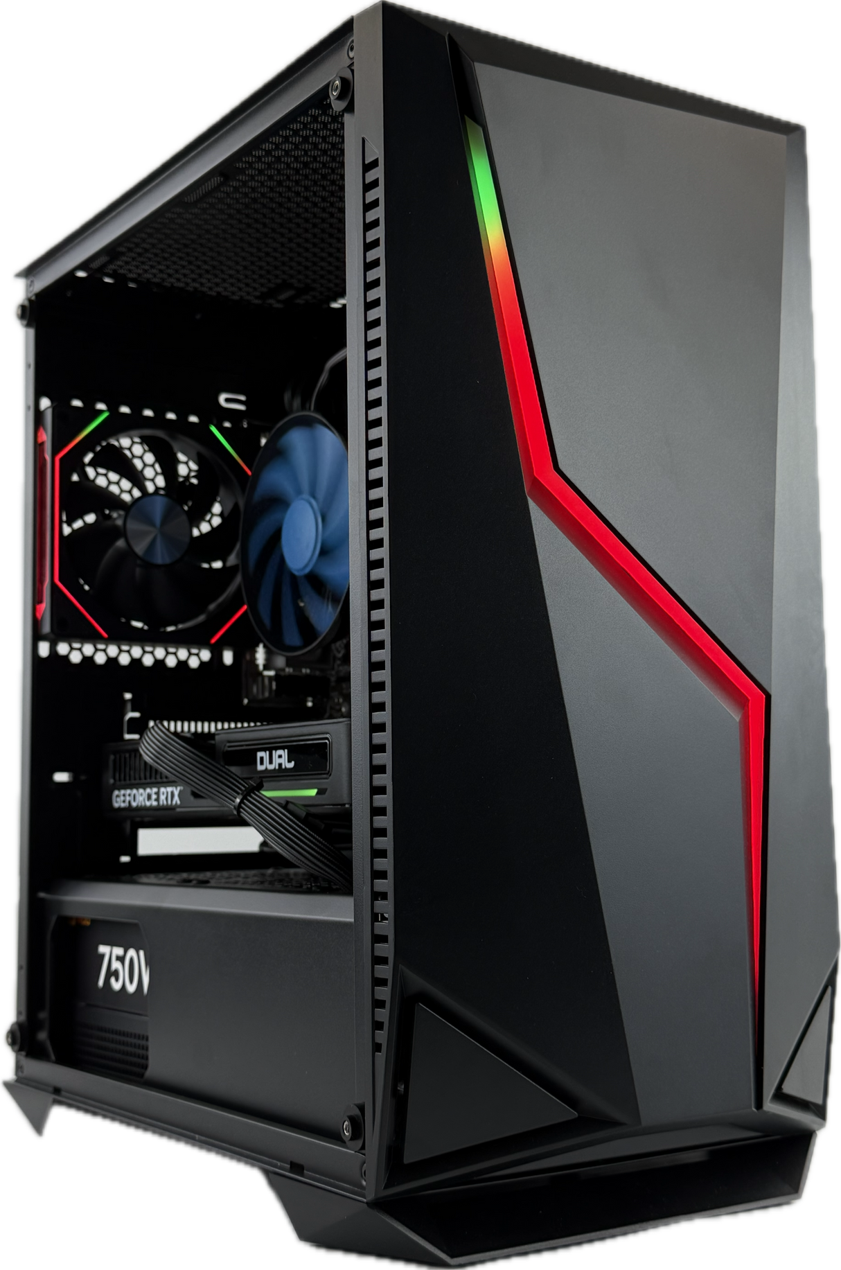 Gaming PC RTX 5060TI Ryzen 7 5700x 16gb DDR4 1tb NVMe