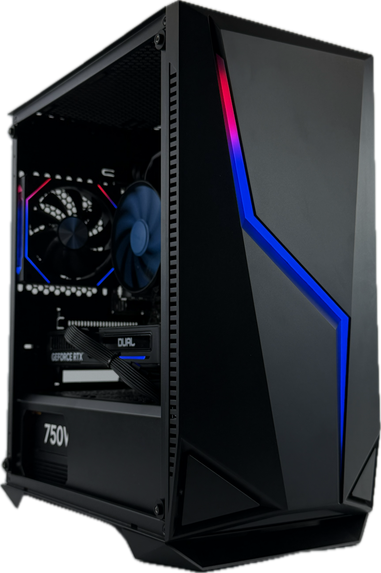 Gaming PC RTX 5060TI Ryzen 7 5700x 16gb DDR4 1tb NVMe