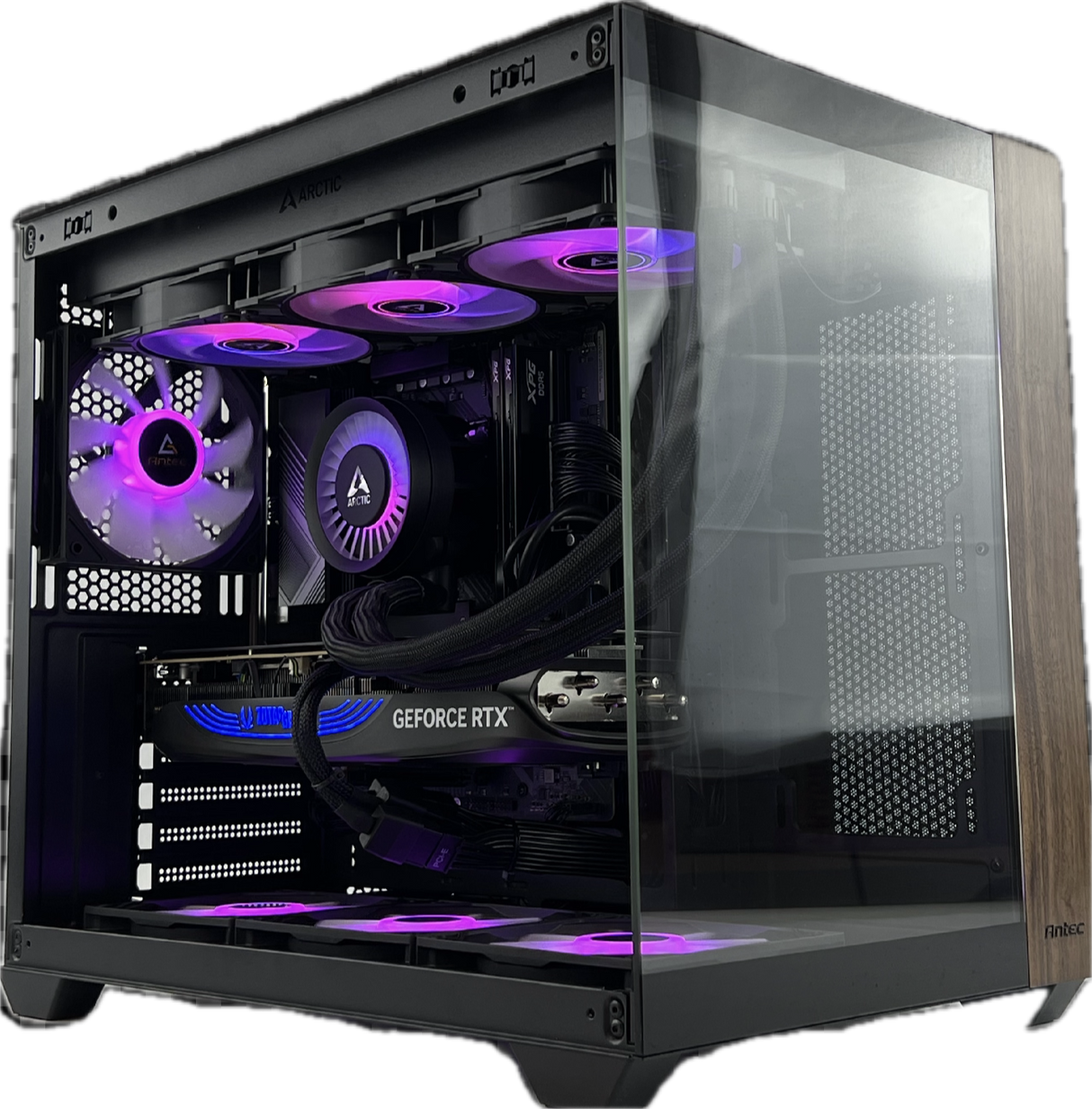 Gaming PC RTX 4080 Super Ryzen 7 7800X3D 32gb DDR5 1tb NVMe