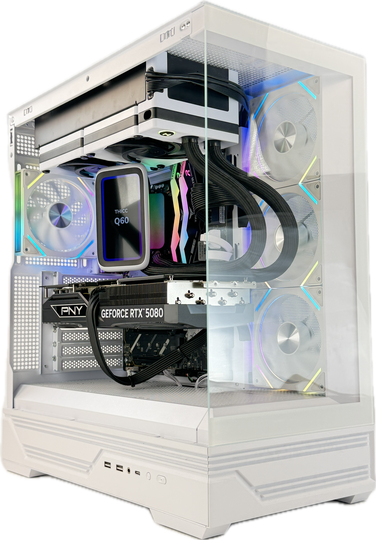 Gaming PC RTX 5080 Ryzen 7 9800X3D 32gb DDR5 1tb NVMe