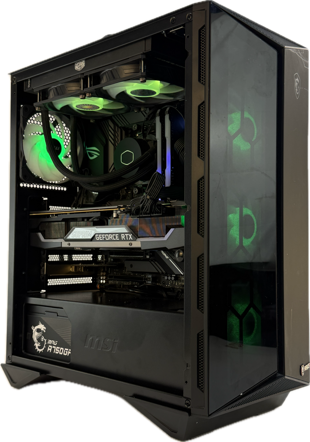Gaming PC RTX 3080 Ryzen 7 5700X 16GB 960GB SSD + 1TB HDD