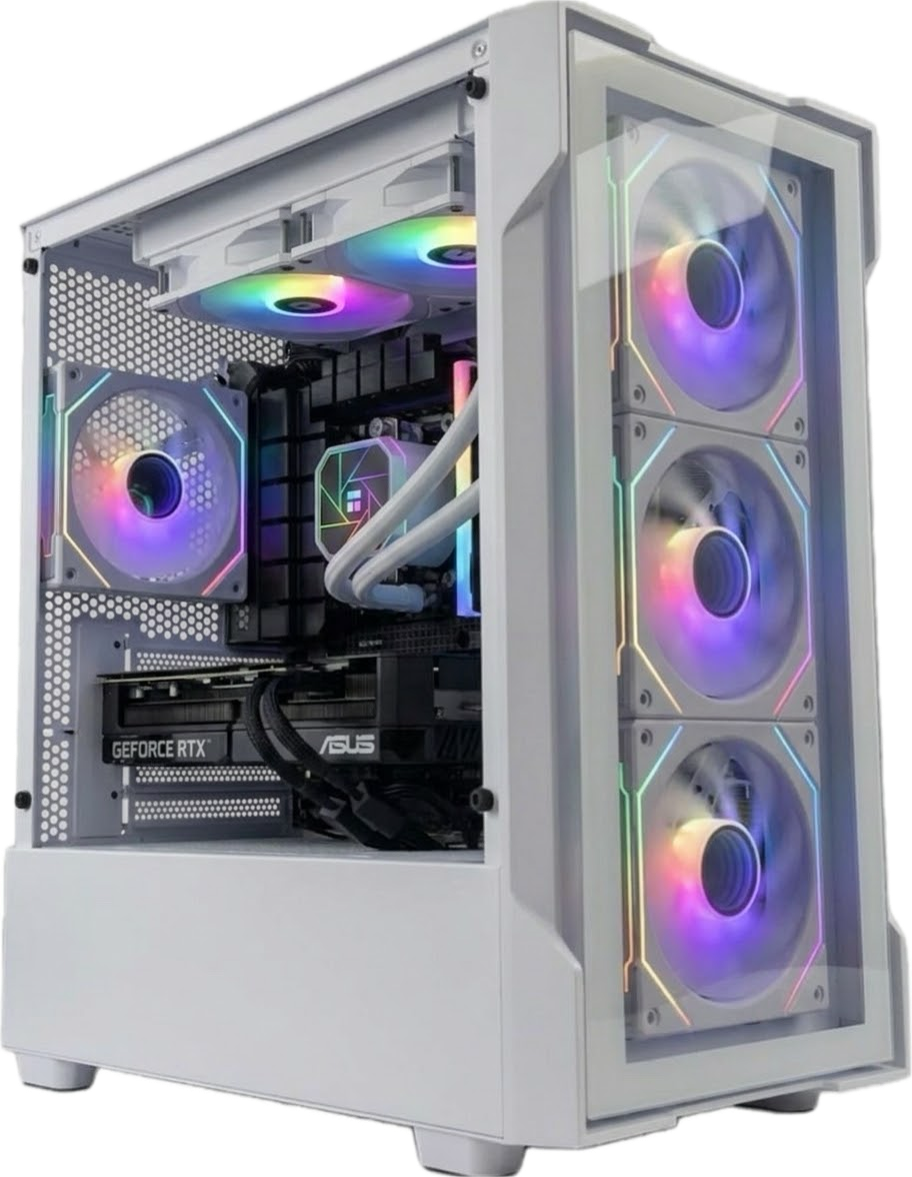 Gaming PC RTX 5070 Ryzen 7 9800X3D 32gb DDR5 1tb NVMe
