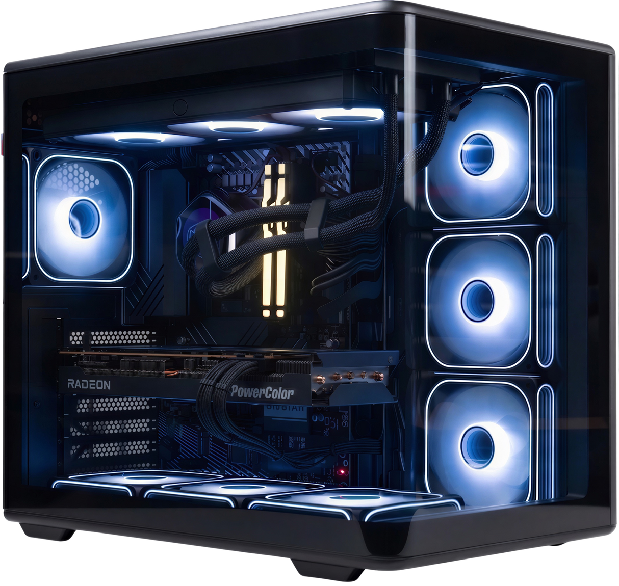 Gaming PC RX 9070XT Ryzen 7 9850X3D 32gb DDR5 1tb NVMe