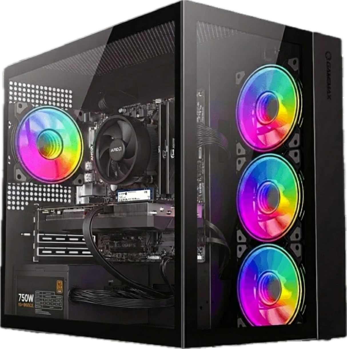 Gaming PC RTX 5060 Ryzen 5 7500f 32gb DDR5 1tb NVMe