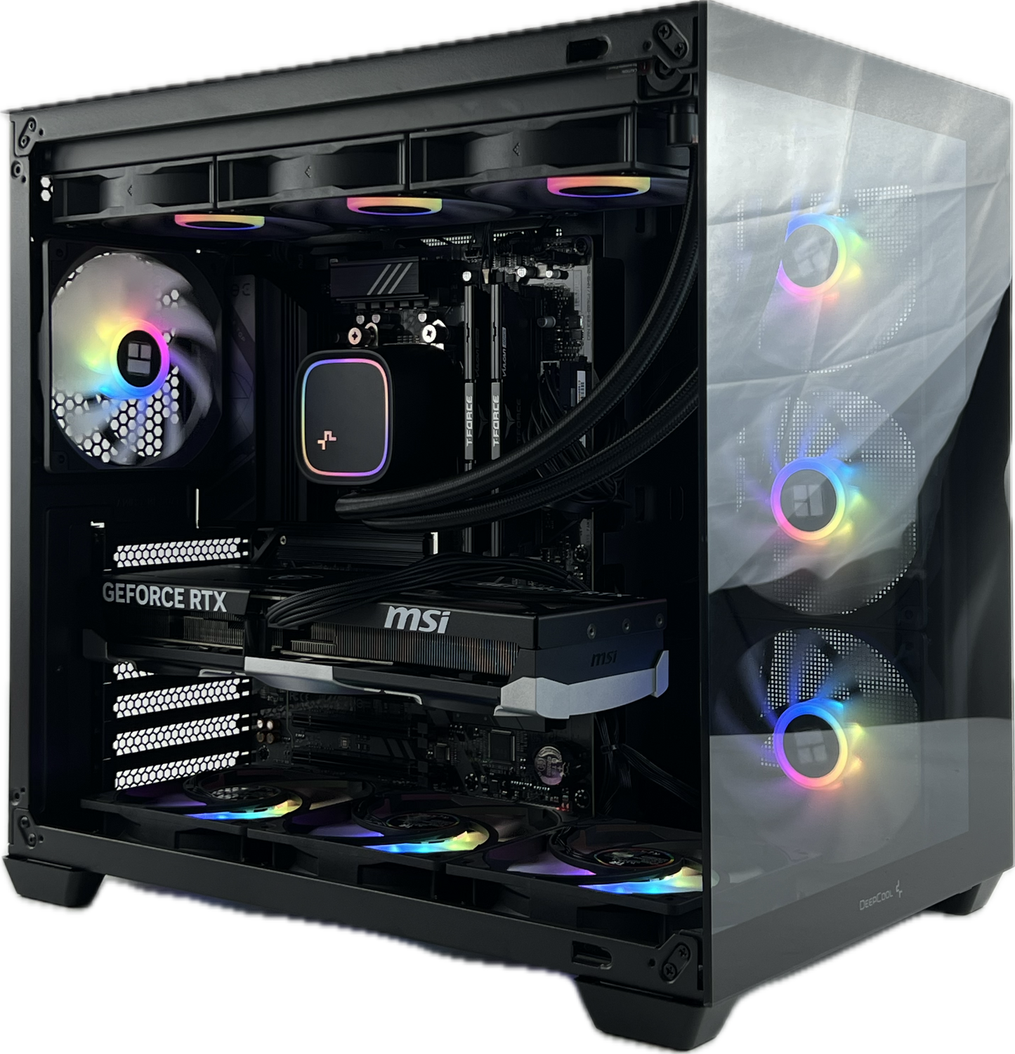 Gaming PC RTX 5080 Ryzen 7 9800X3D 32gb DDR5 1tb NVMe