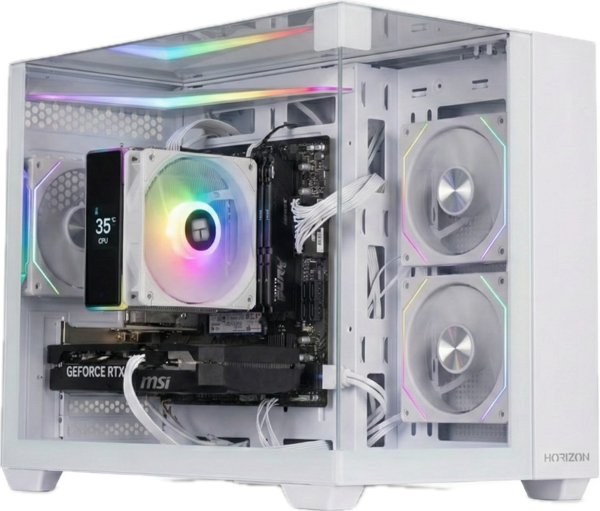 Gaming PC RTX 5060TI Ryzen 5 7500f 32gb DDR5 1tb NVMe