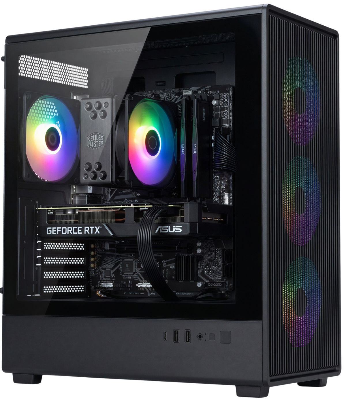 Gaming PC RTX 5070 Ryzen 7 5700X 32gb DDR4 1tb NVMe