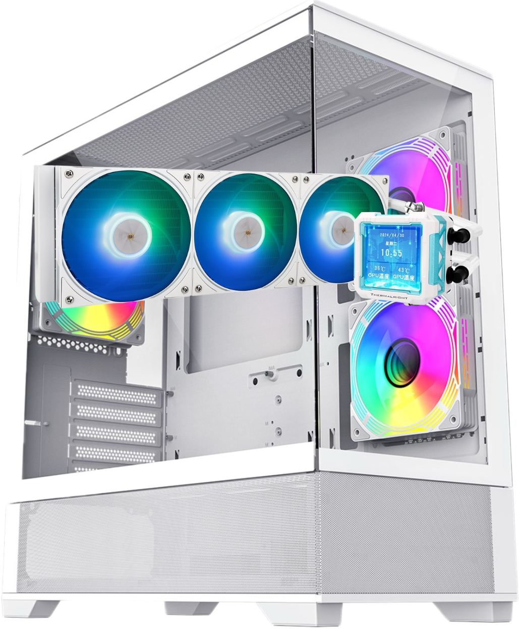 Gaming PC RTX 4070 Ryzen 7 7800X3D 32gb DDR5 1tb NVMe