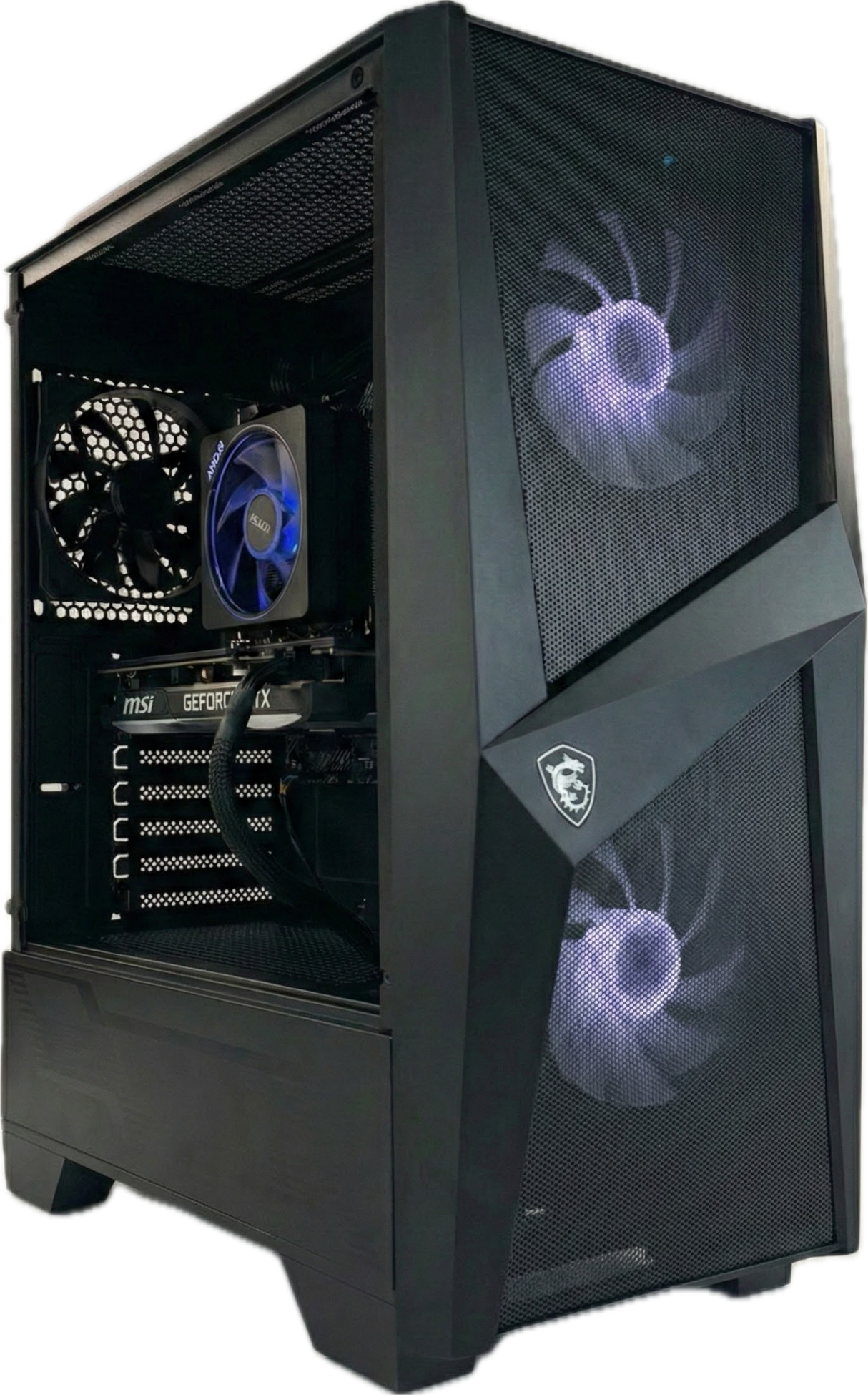 Gaming PC RTX 4070 Ryzen 7 5700G 16gb DDR4 256gb SSD