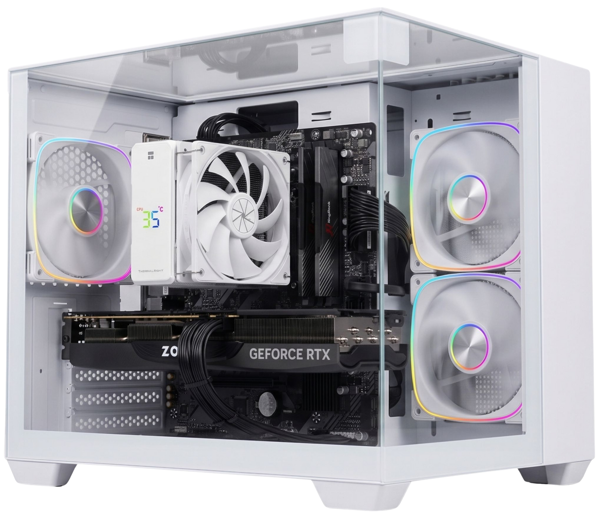 Gaming PC RTX 5070 Ryzen 5 7500X3D 32gb DDR5 1tb NVMe