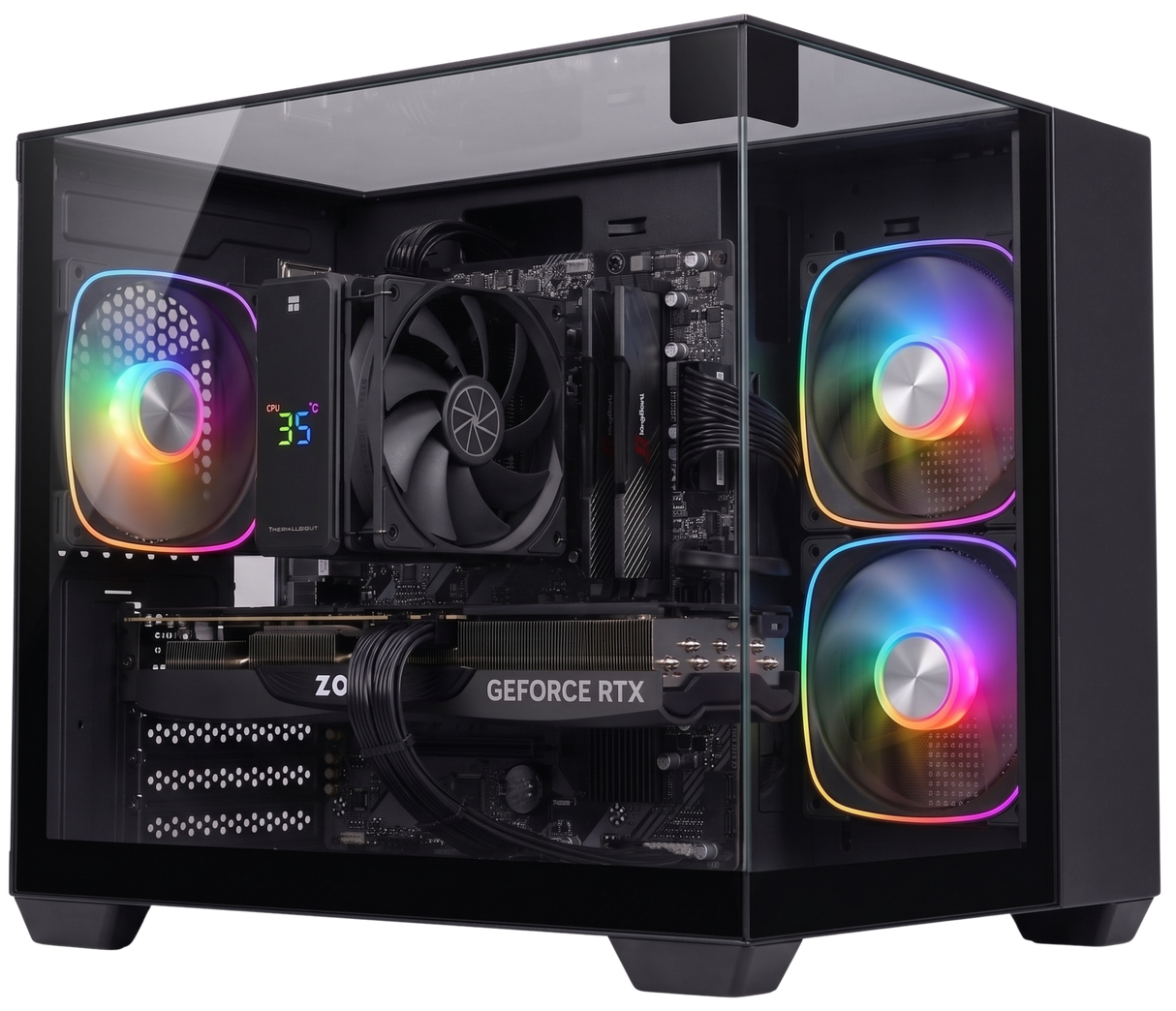 Gaming PC RTX 5070 Ryzen 5 7500X3D 32gb DDR5 1tb NVMe