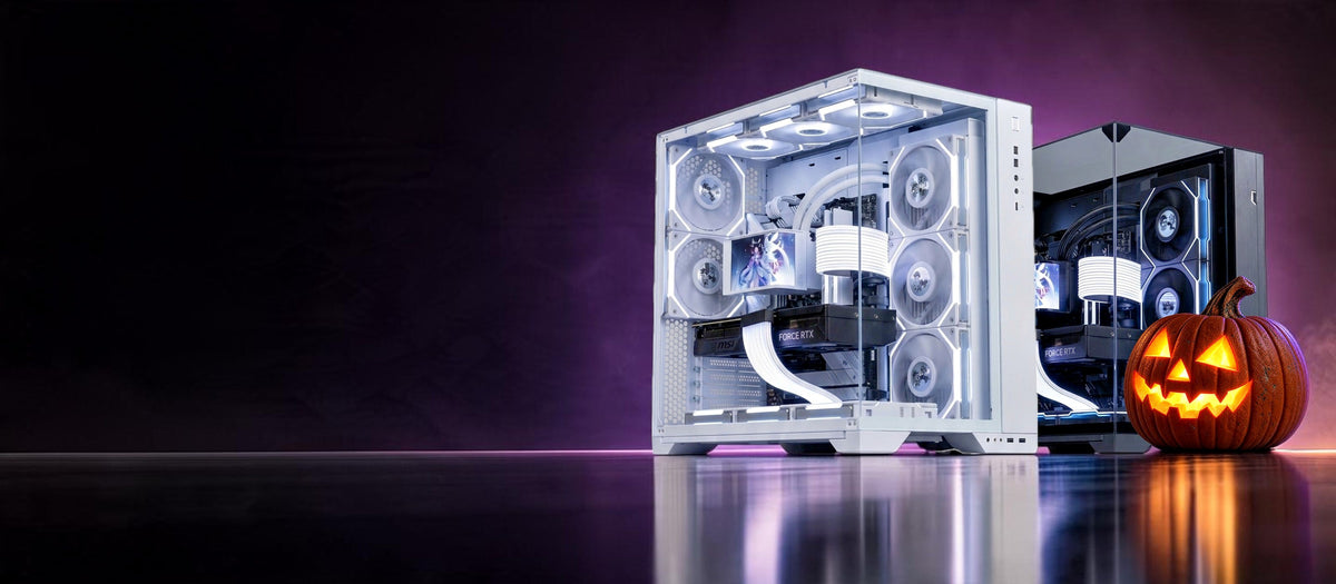 Halloween Deals: RTX 5090 gaming PCs with a jack-o'-lantern