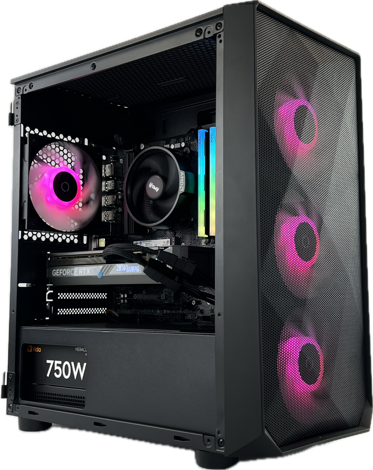 Custom Order Gaming PC RTX 5070 Ryzen 5 7500f 32gb DDR5 1tb NVMe