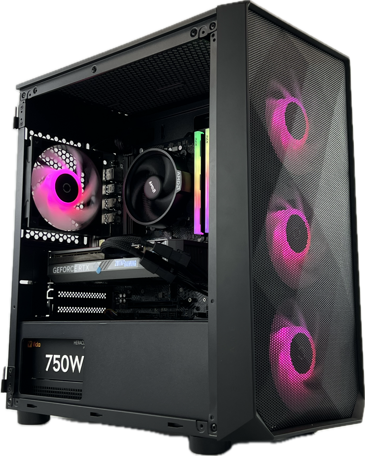 Custom Order Gaming PC RTX 5070 Ryzen 5 7500f 32gb DDR5 1tb NVMe