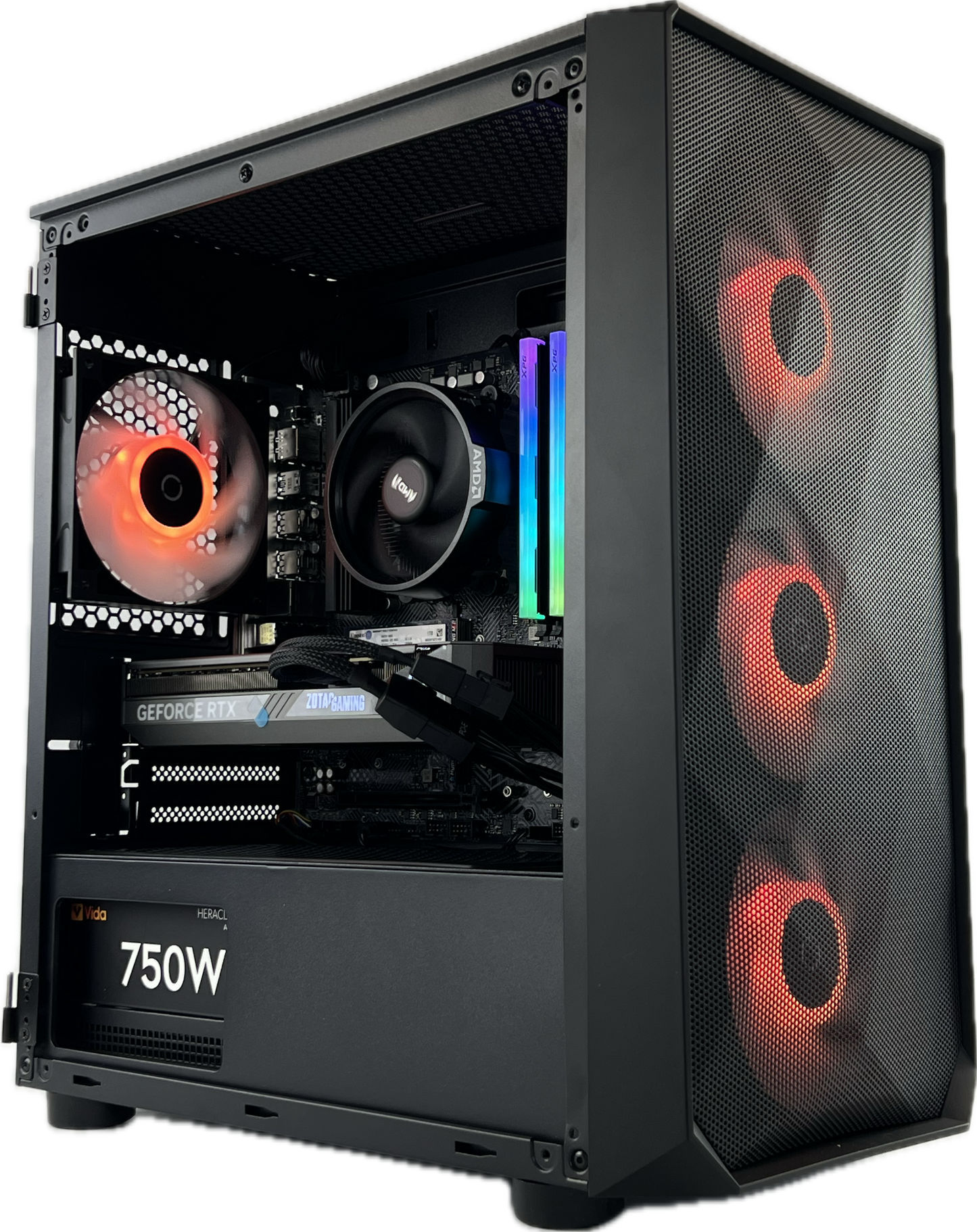 Gaming PC RTX 5070 Ryzen 5 7500f 32gb DDR5 1tb NVMe