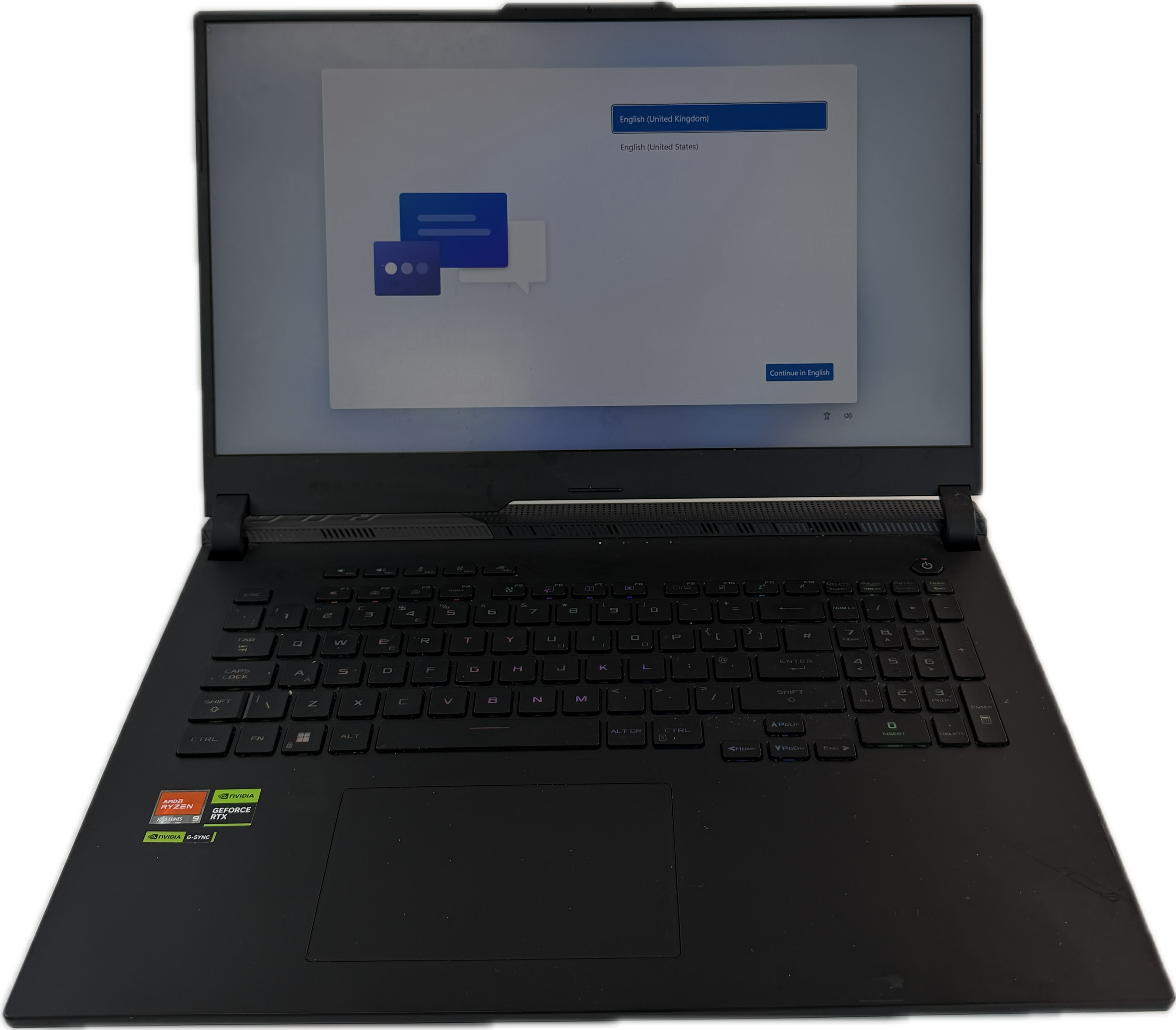 ASUS ROG Strix SCAR 17 X3D G733PZV 32gb DDR5 1tb NVMe