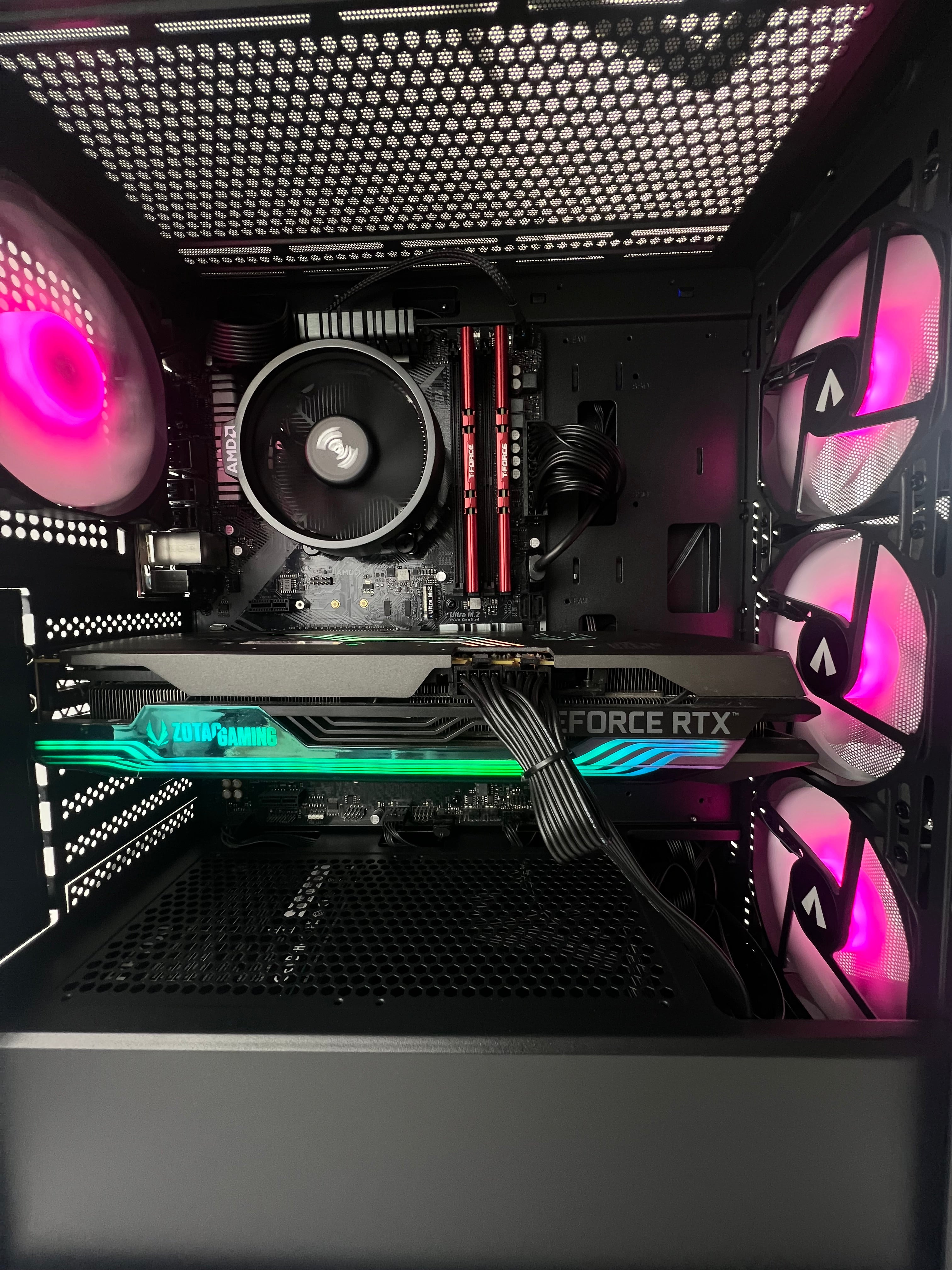 Gaming PC RTX 3080 Ryzen 5 5600 32gb DDR4 512g SSD