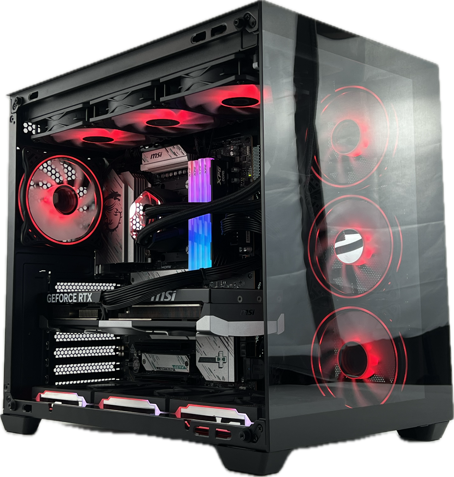 Custom Gaming PC RTX 5080 Ryzen 7 9800X3D 64gb DDR5