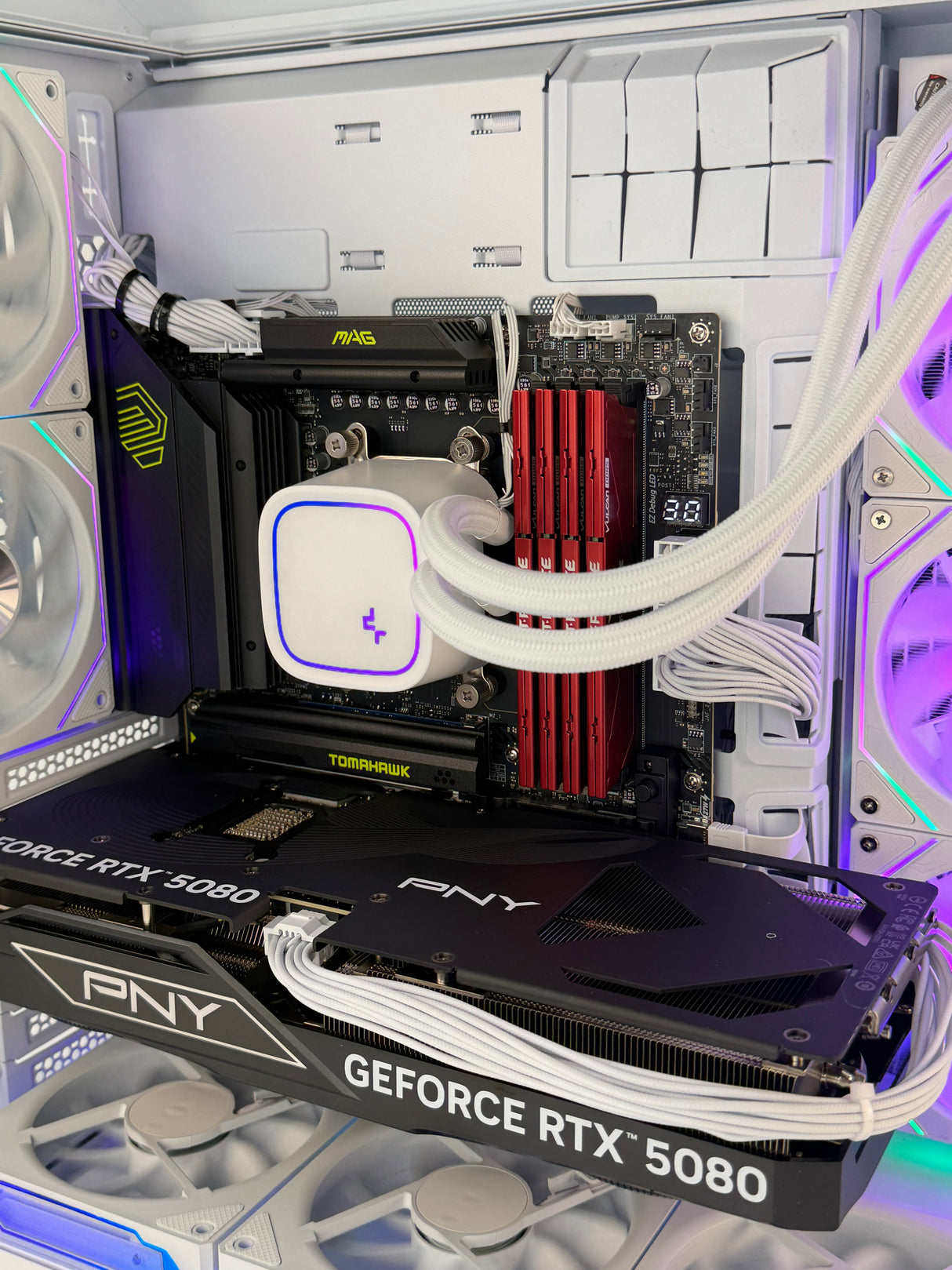 Gaming PC RTX 5080 Ryzen 7 9800X3D 64gb DDR5 1tb NVMe