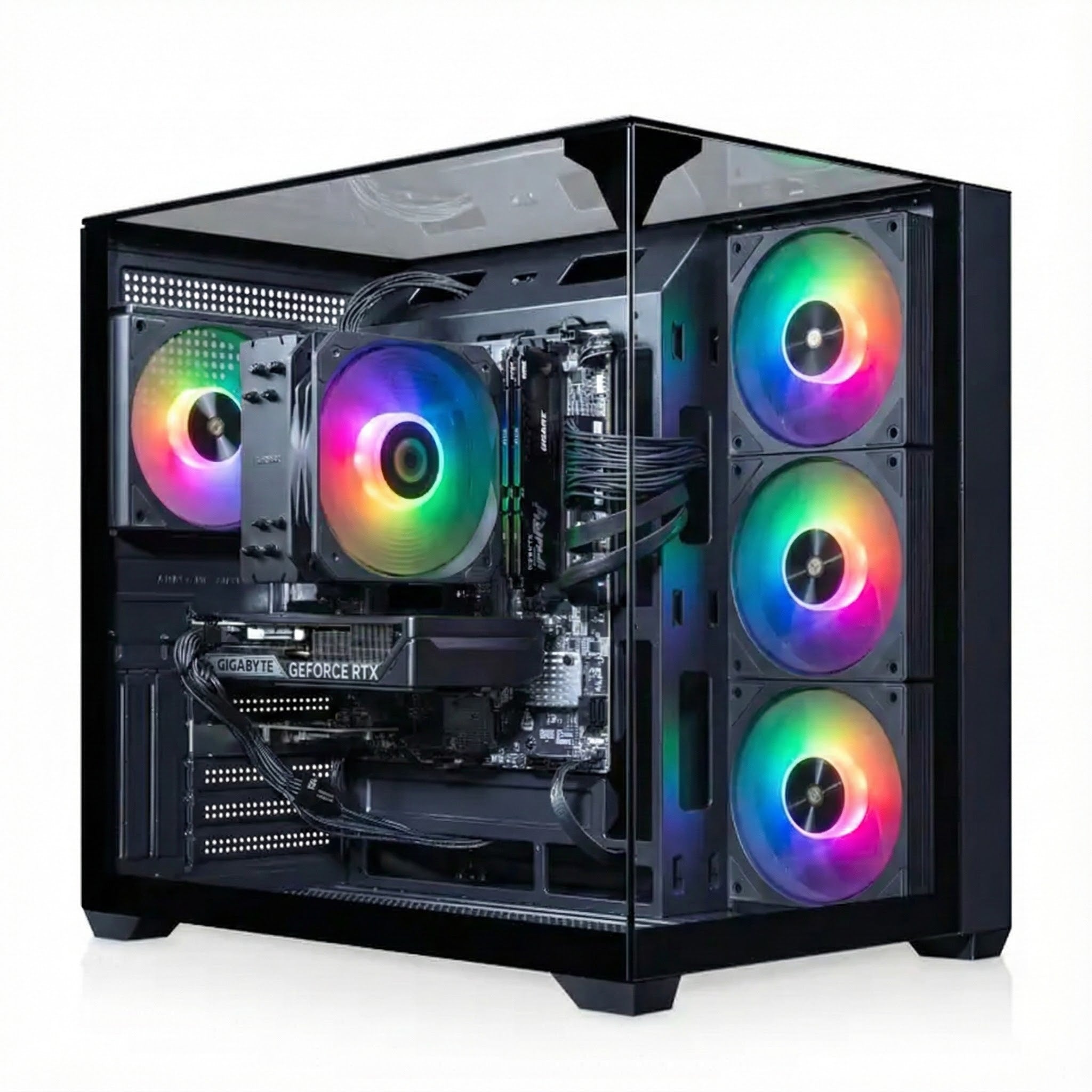 Gaming PC RTX 5060 Ryzen 5 8400f 16gb DDR5 500gb NVMe – CACTi PCs