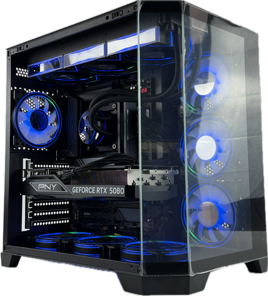 Gaming PC RTX 5080 Ryzen 7 9800X3D 32gb DDR5 1tb NVMe