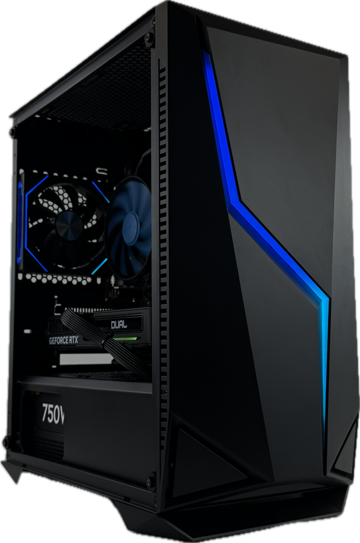 Gaming PC RTX 5060TI Ryzen 7 5700x 16gb DDR4 1tb NVMe