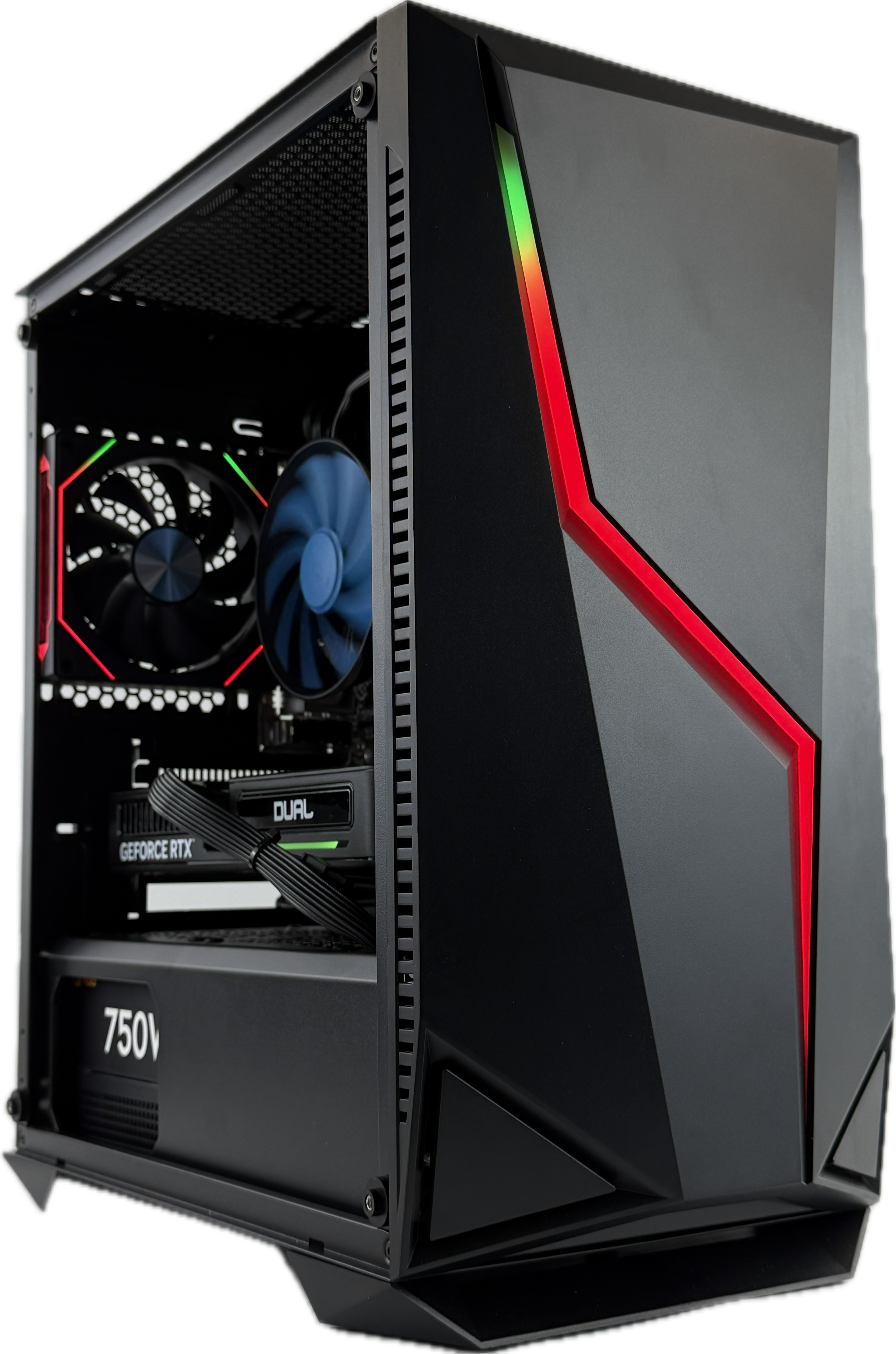 Gaming PC RTX 5060TI Ryzen 7 5700x 16gb DDR4 1tb NVMe