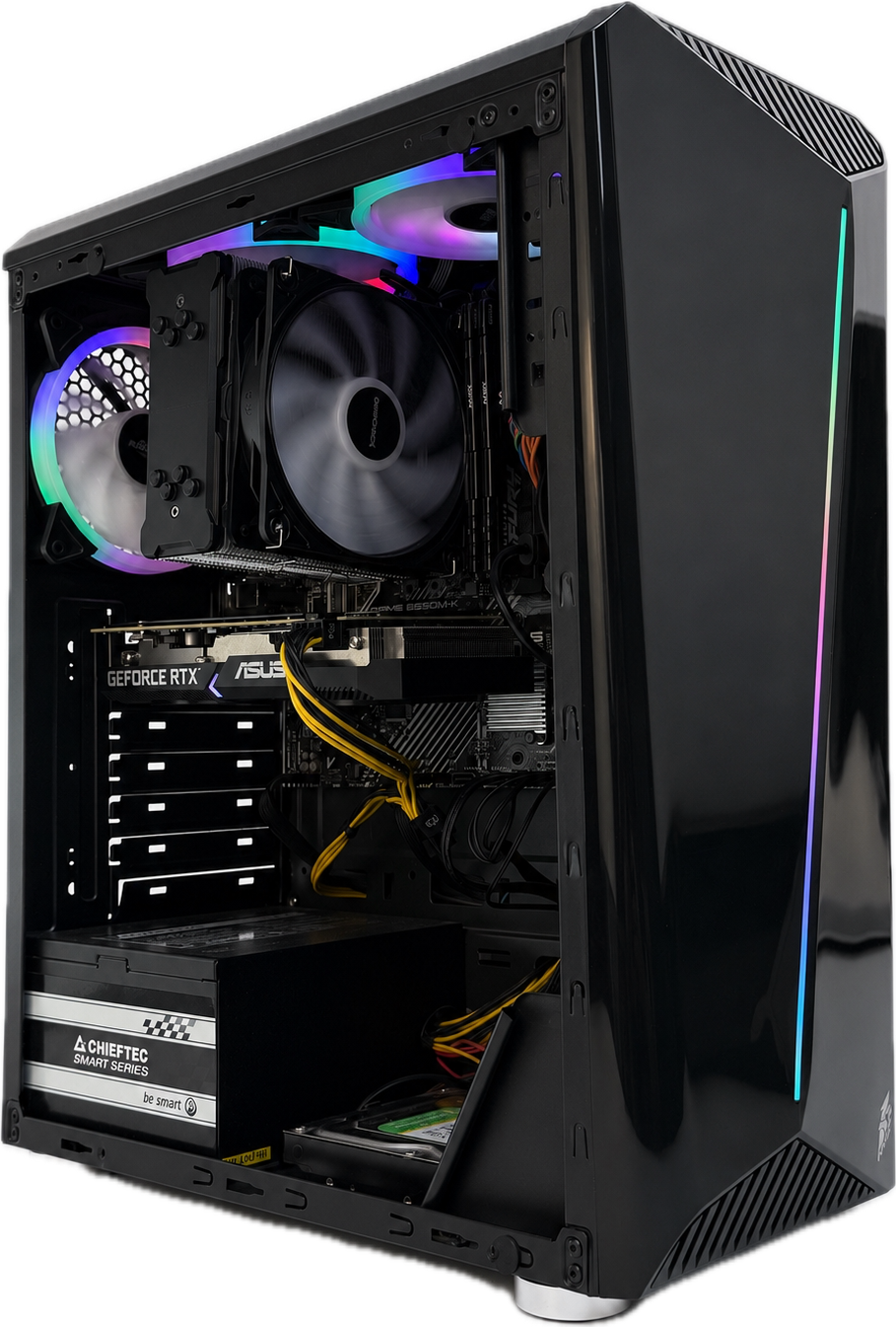 Gaming PC RTX 3060 Ti i5-11400F 16GB 480GB SSD + 500GB HDD
