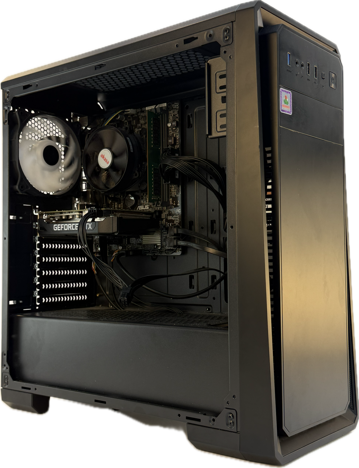 Gaming PC GTX 1660 Intel Core i5-6500 16GB 120GB SSD + 500GB HDD