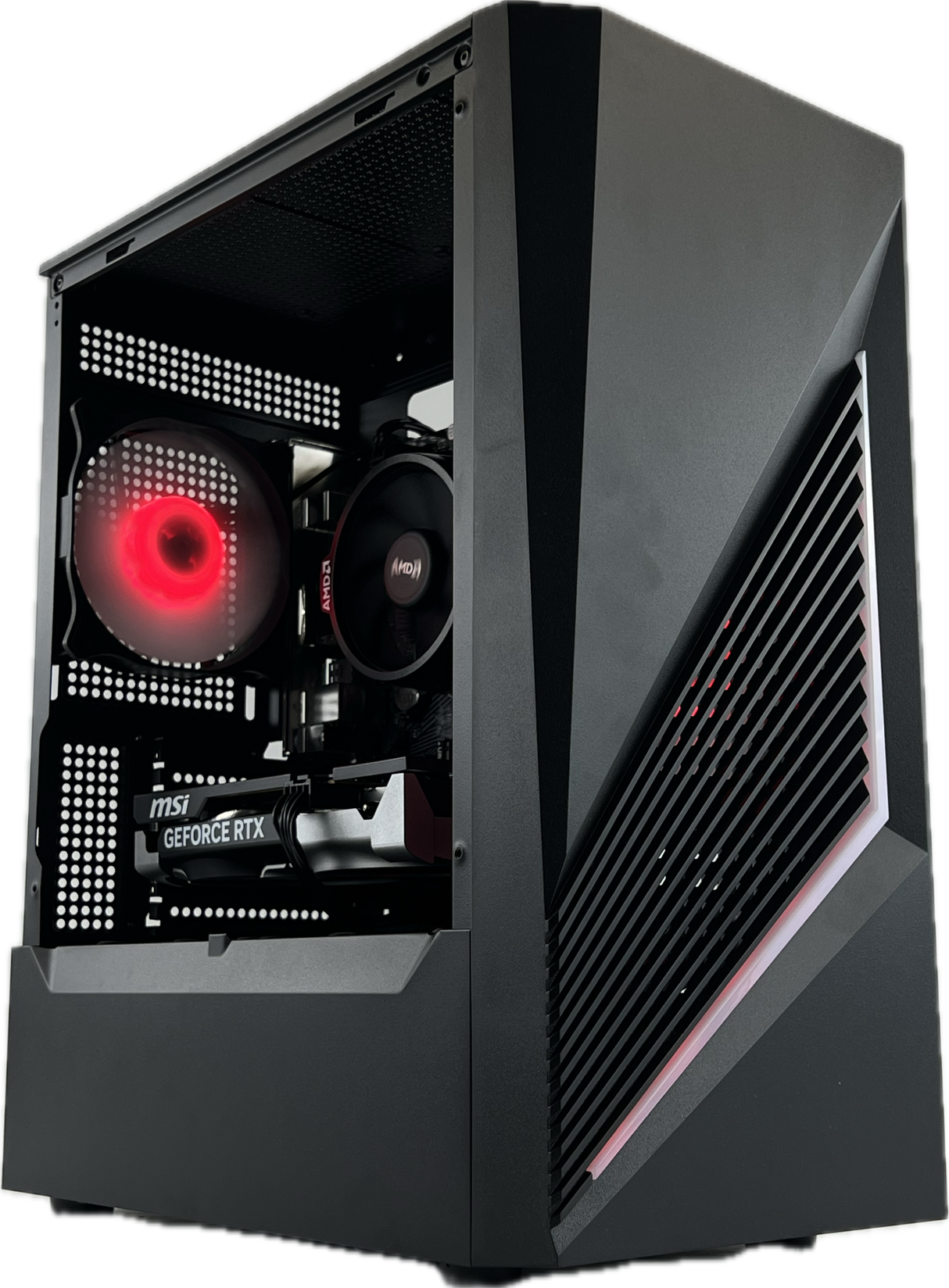 Gaming PC RTX 5060 Ryzen 5 5500 16gb DDR4 512gb SSD