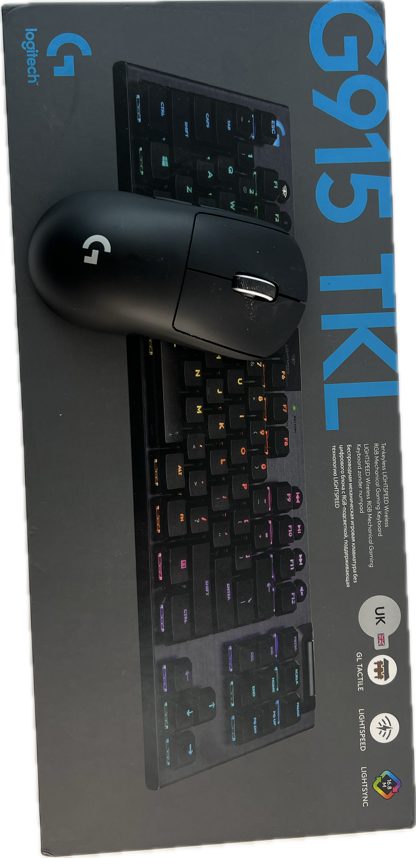 Logitech G Pro Mouse and G915 TKL Keyboard
