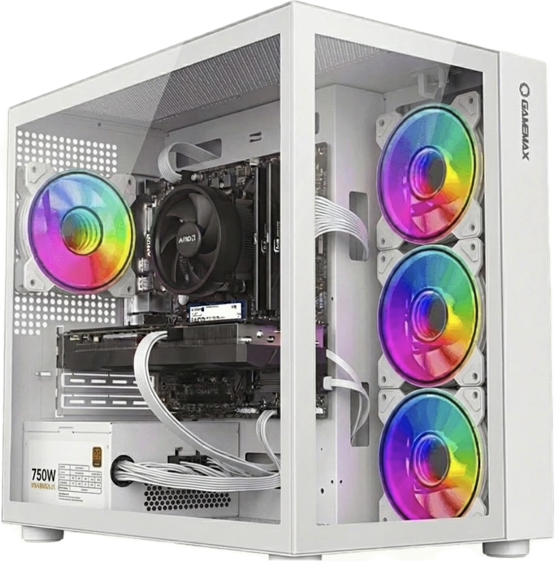 Gaming PC RTX 5060 Ryzen 5 7500f 32gb DDR5 1tb NVMe