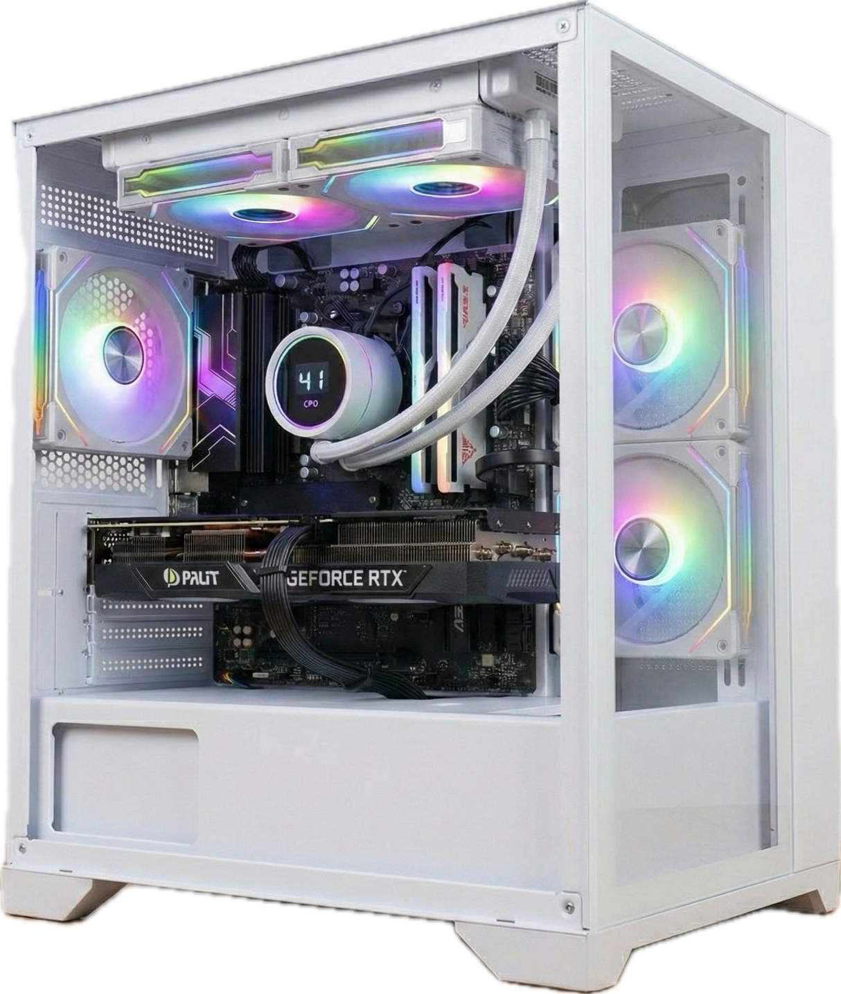 Gaming PC RTX 5060TI Ryzen 5 9600x 32gb DDR5 1tb NVMe