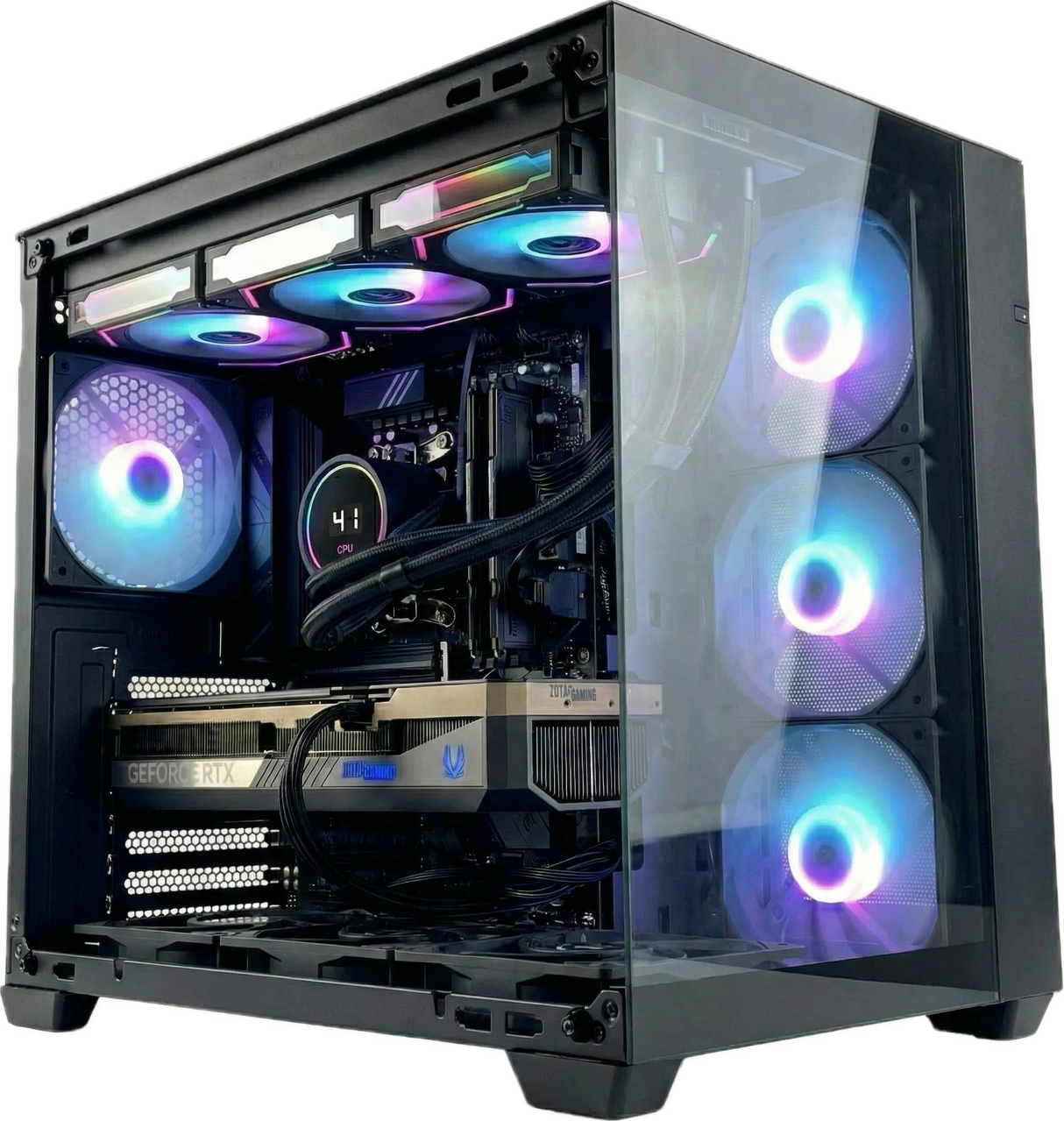 Gaming PC RTX 5080 Ryzen 7 9800X3D 32gb DDR5 1tb NVMe