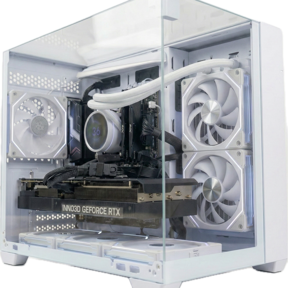 Gaming PC RTX 5070ti Ryzen 7 9800X3D 32gb DDR5 1tb NVMe – CACTi PCs