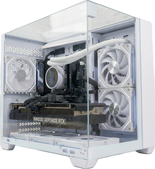 Pc With Rcci Gaming PC RTX 5070ti Ryzen 7 9800X3D 32gb DDR5 1tb NVMe – CACTi PCs