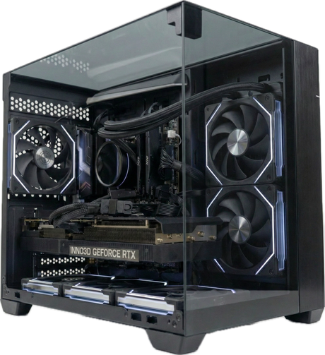 Gaming PC RTX 5070ti Ryzen 7 9800X3D 32gb DDR5 1tb NVMe
