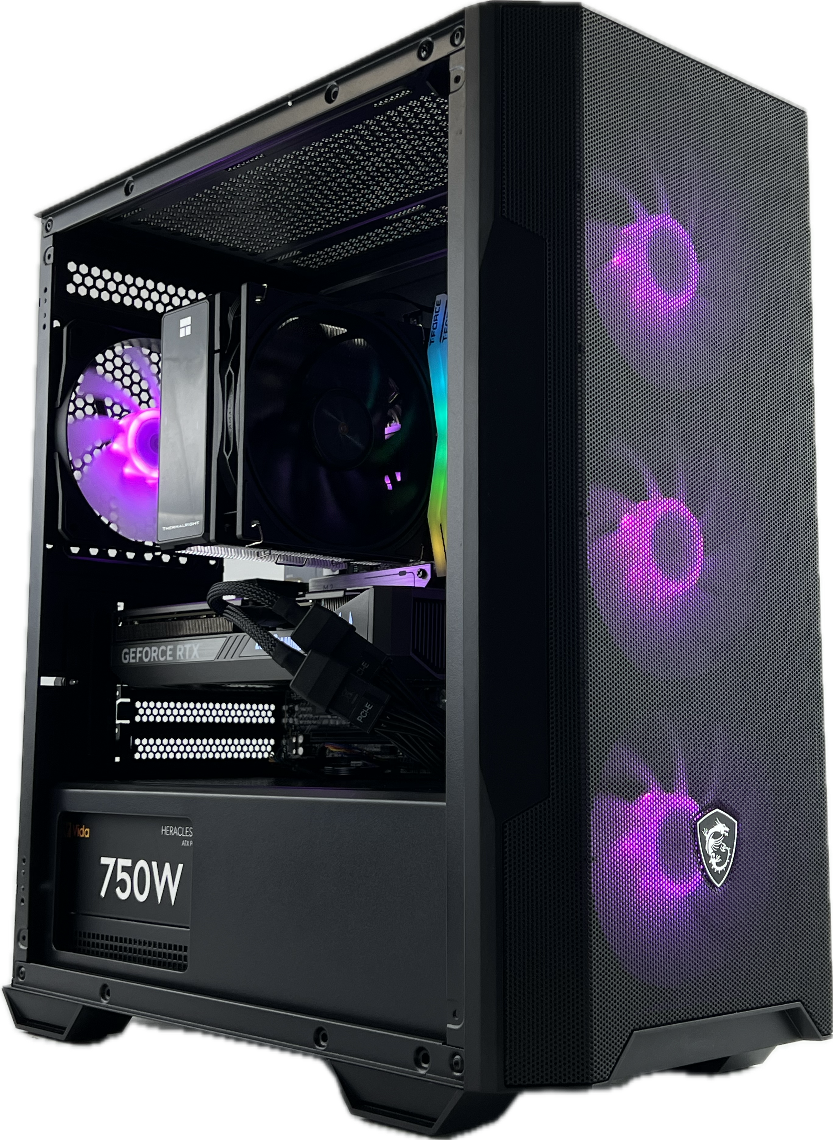 Gaming PC RTX 5070 Ryzen 7 9700x 32gb 1tb NVMe