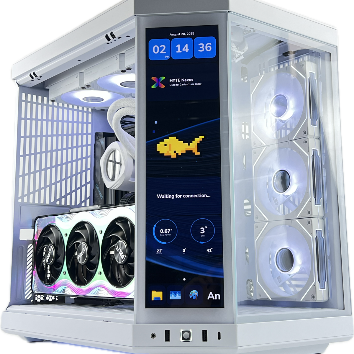 Gaming PC RTX 5090 Ryzen 7 9800X3D 32gb DDR5 1tb NVMe – CACTi PCs