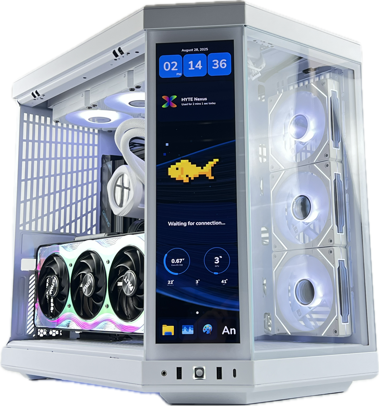 Gaming PC RTX 5090 Ryzen 7 9800X3D 32gb DDR5 1tb NVMe