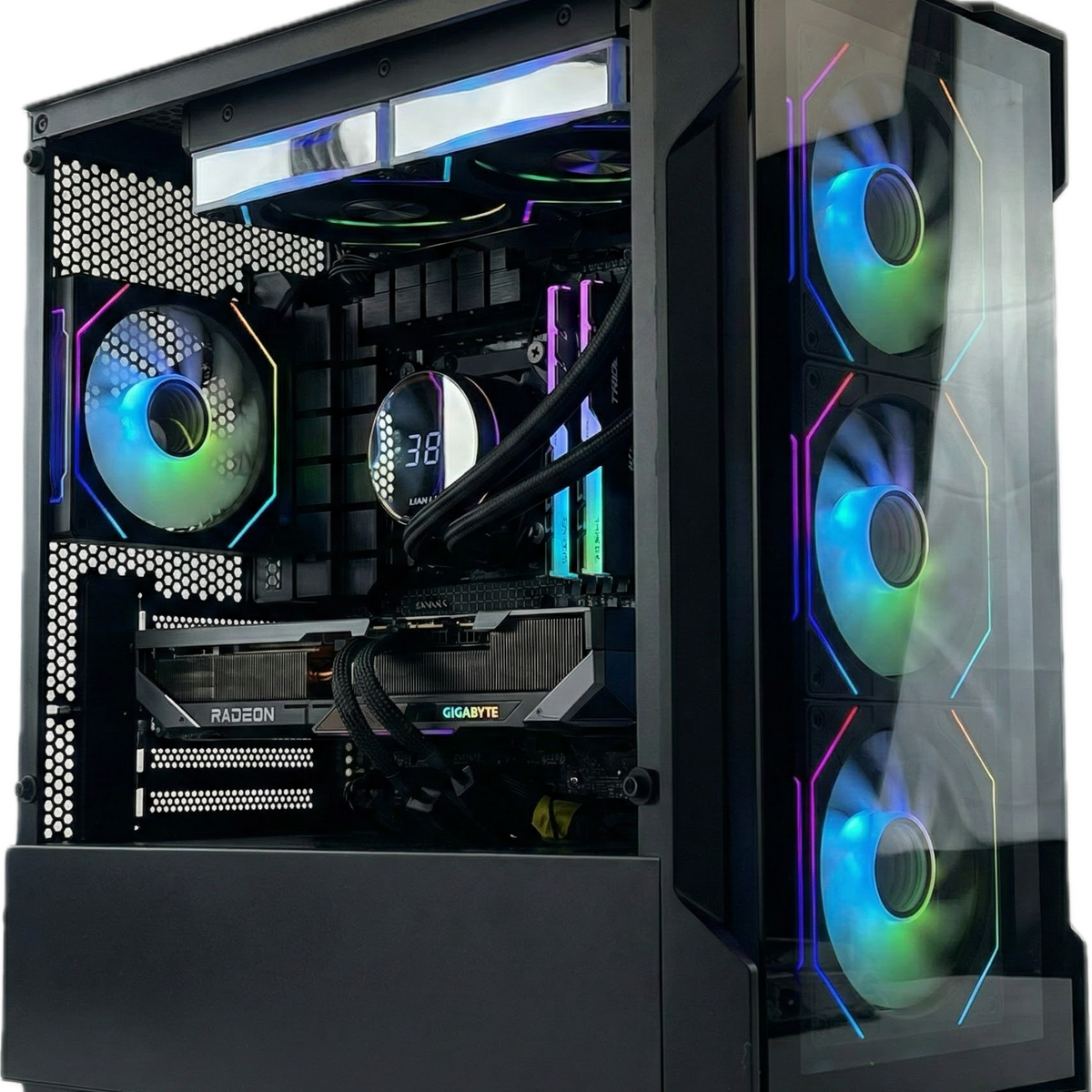 Gaming PC RX 9070XT Ryzen 7 7800X3D 32gb DDR5 1tb NVMe – CACTi PCs