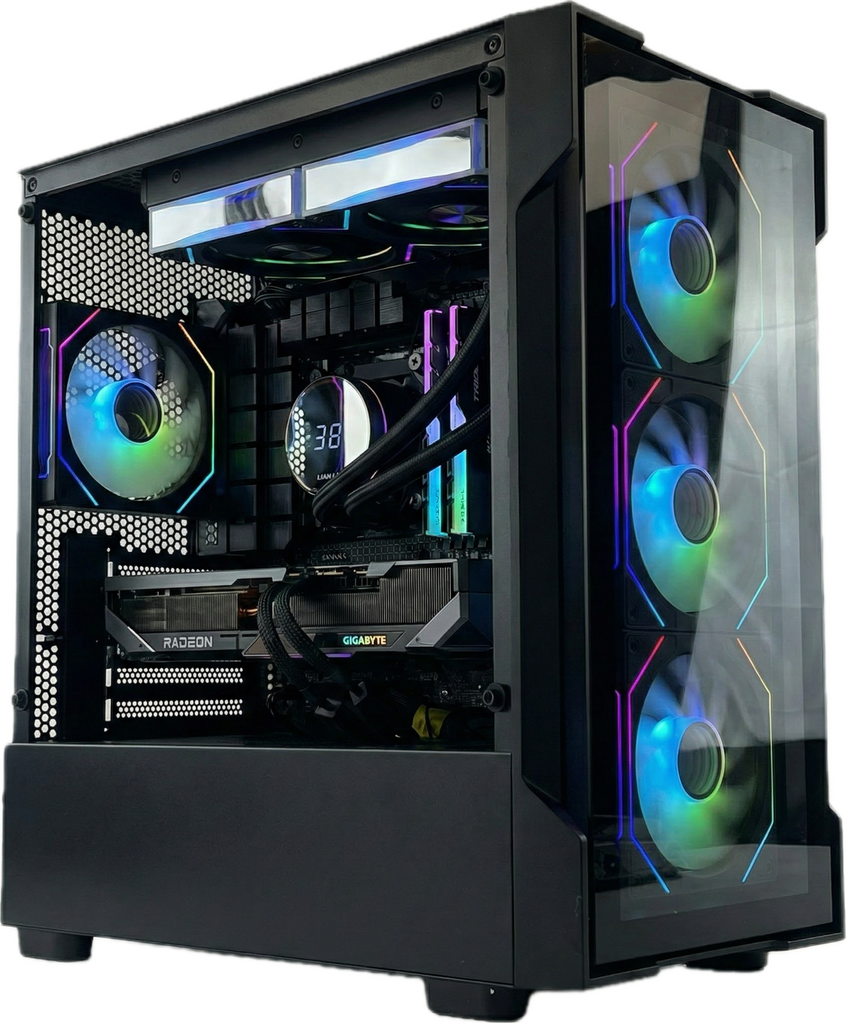 Gaming PC RX 9070XT Ryzen 7 7800X3D 32gb DDR5 1tb NVMe