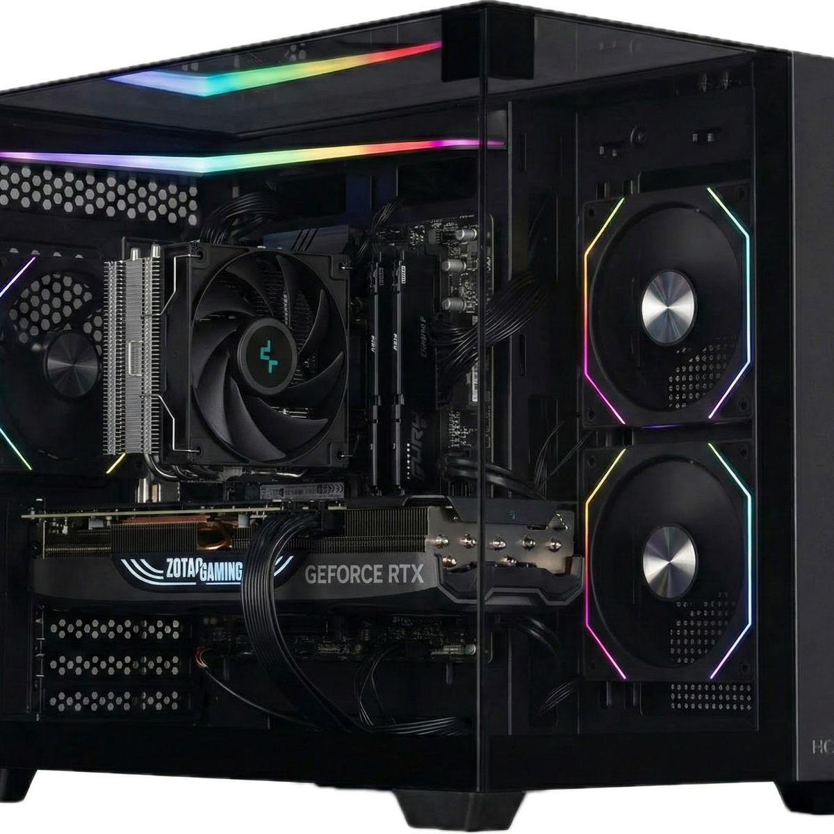 Gaming PC RTX 5070TI Ryzen 5 7500f 32gb DDR5 1tb NVMe – CACTi PCs