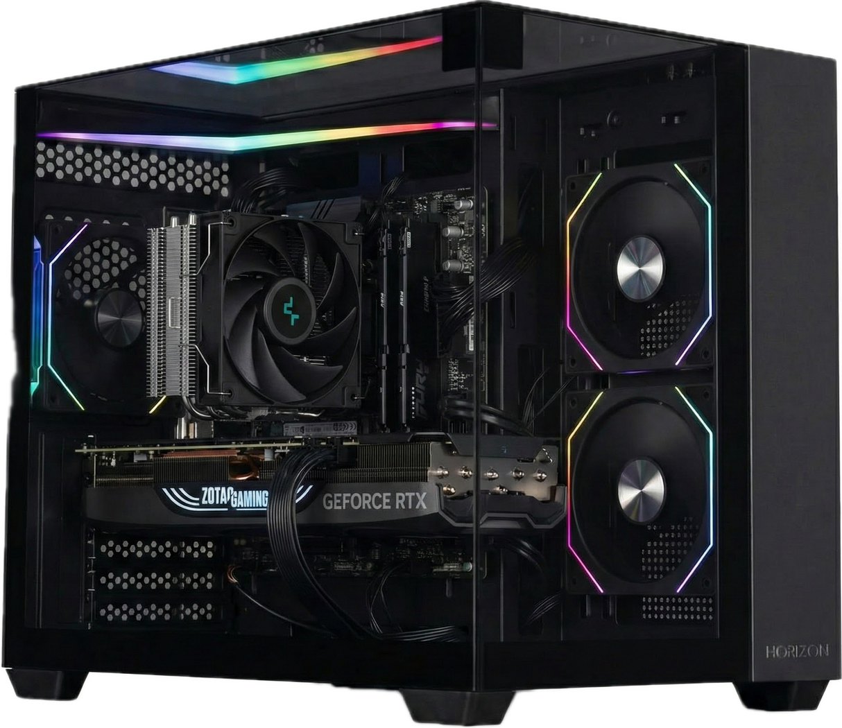 Gaming PC RTX 5070TI Ryzen 5 7600 32gb DDR5 1tb NVMe