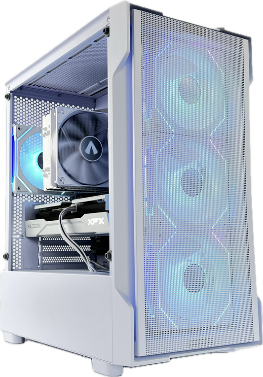 Gaming PC RX 9060XT Ryzen 5 7500f 16gb DDR5 1tb NVMe