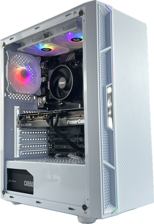 Gaming PC RX 9070XT Ryzen 5 7600 32gb DDR5 1tb NVMe